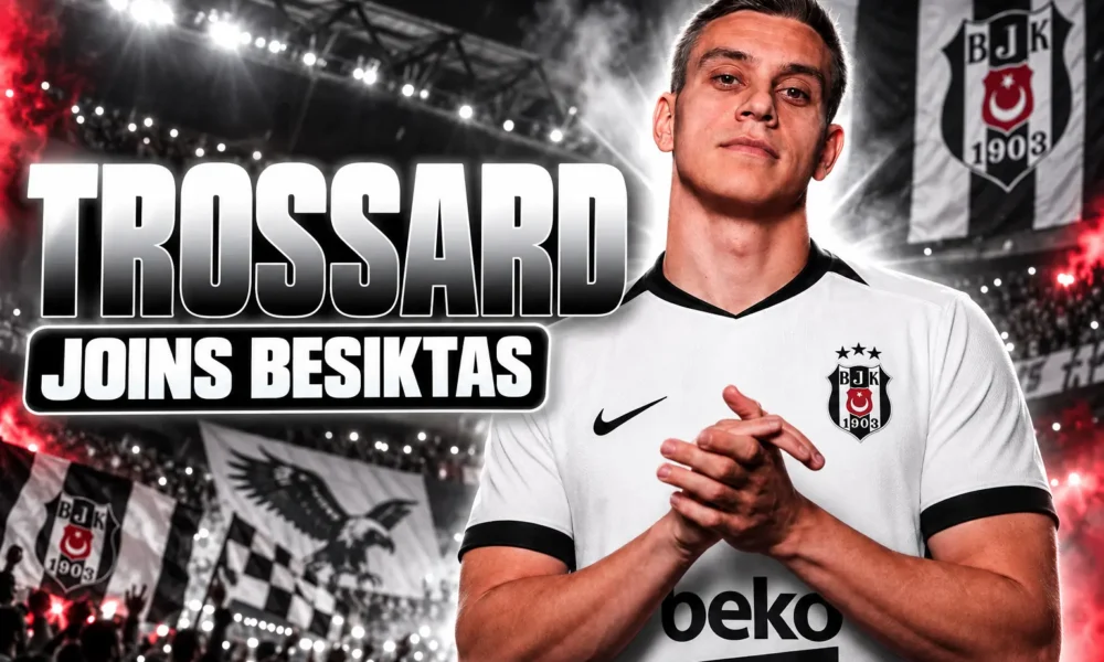 Leandro Trossard Besiktas transfer after Arsenal title