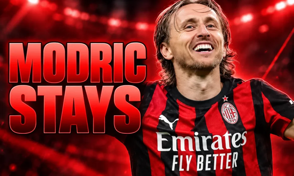 Luka Modric AC Milan contract until June 2027