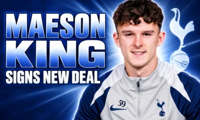 Maeson King Tottenham contract extension after injury