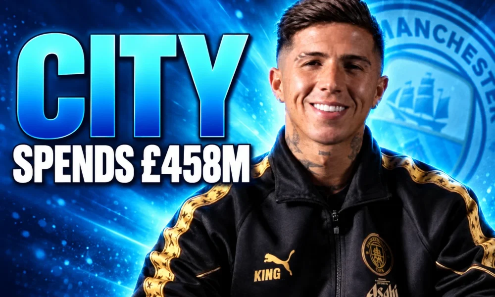 Manchester City £458m Premier League summer transfer record