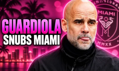 Pep Guardiola snubs Inter Miami Messi reunion