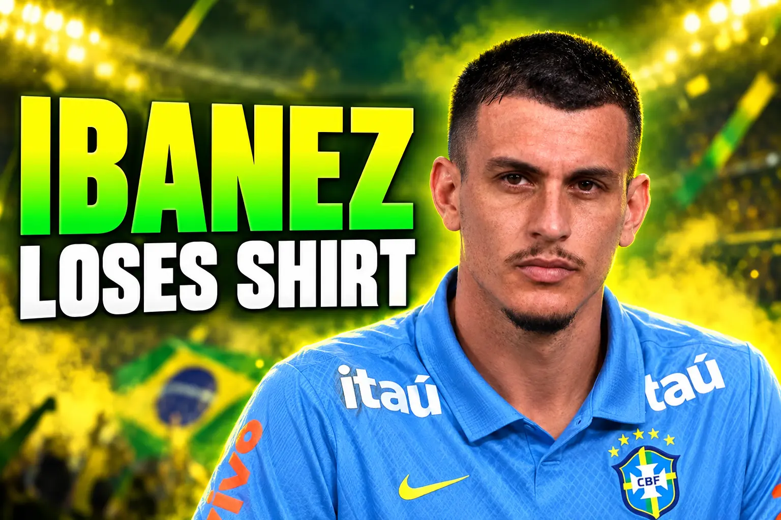 Roger Ibanez Brazil right-back World Cup opener