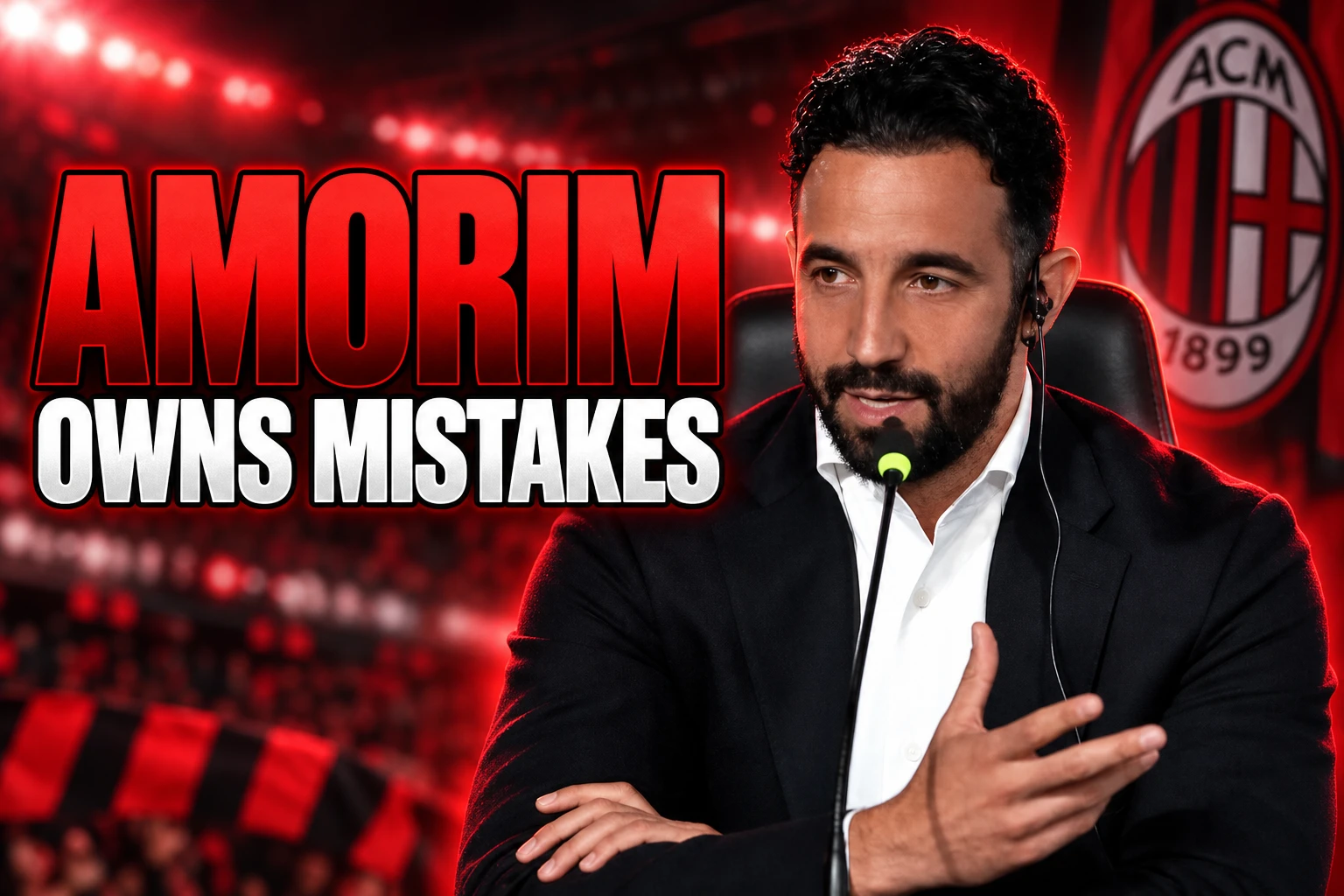 Ruben Amorim AC Milan United mistakes three-year bet