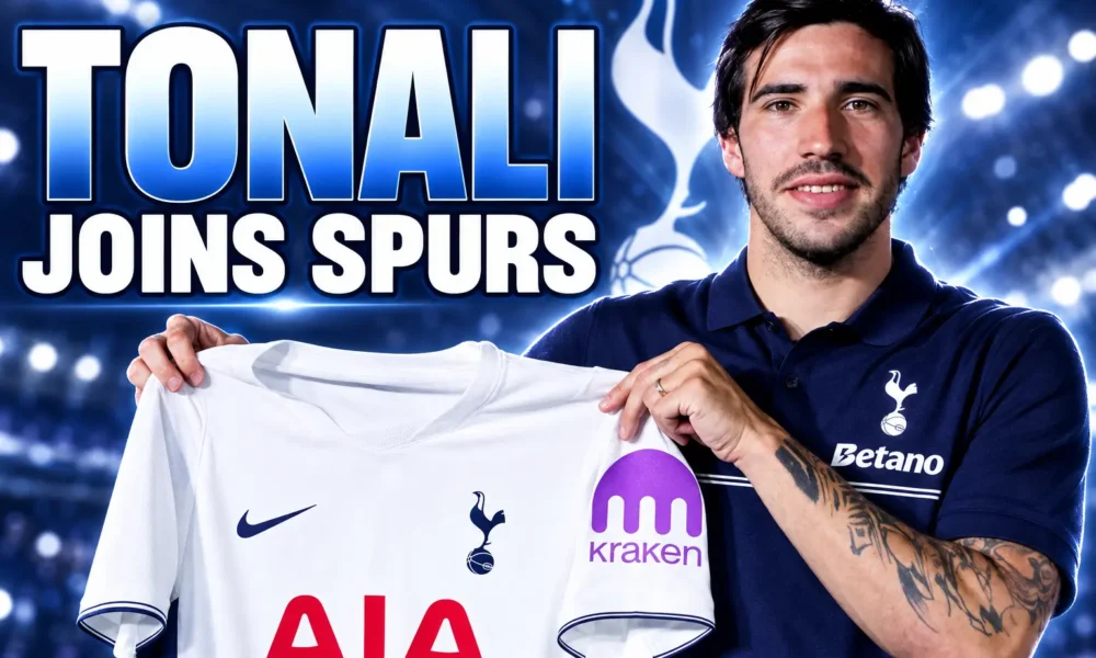 Sandro Tonali Tottenham transfer from Newcastle United