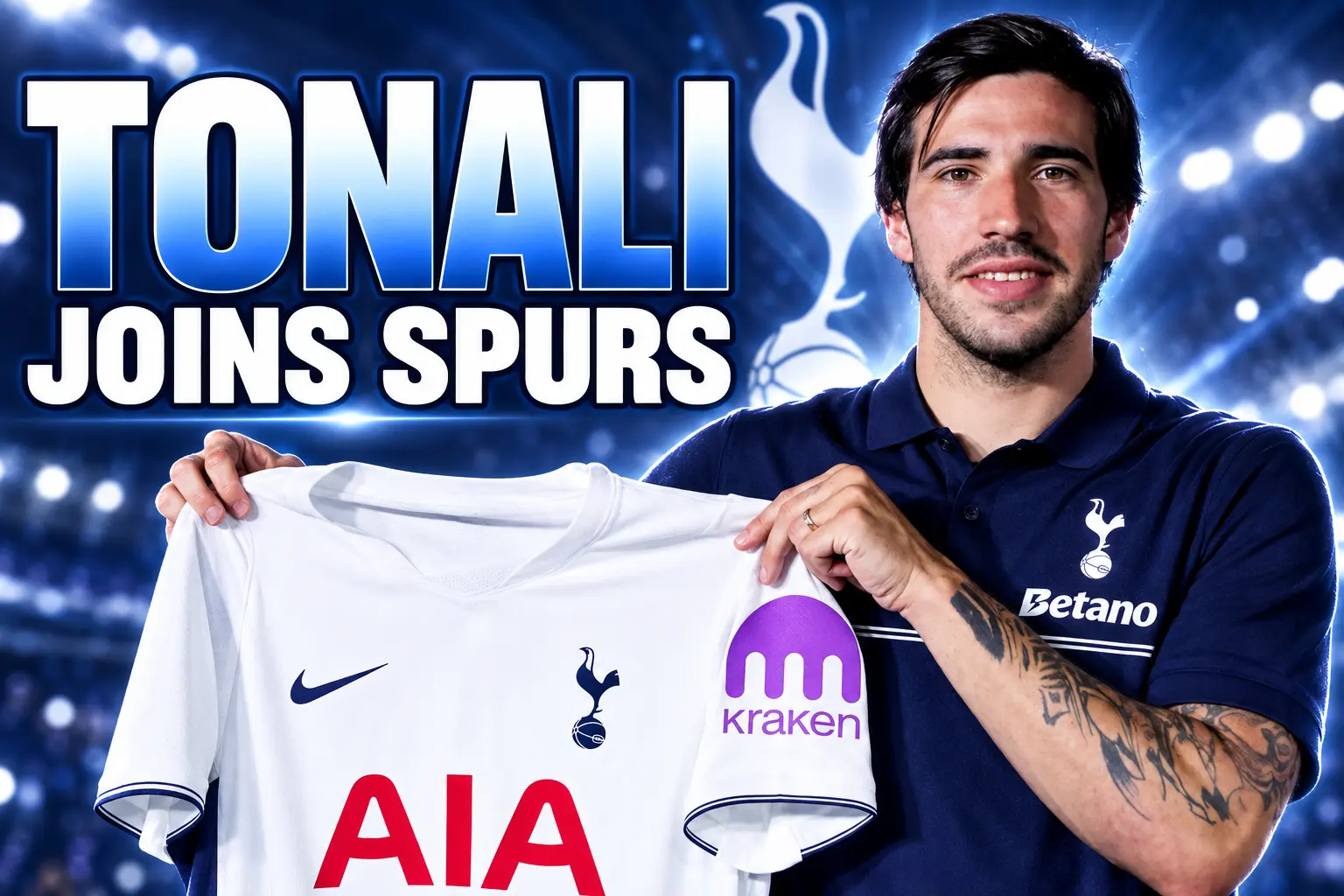 Sandro Tonali Tottenham transfer from Newcastle United