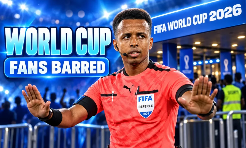 Somali referee Omar Artan denied US World Cup entry
