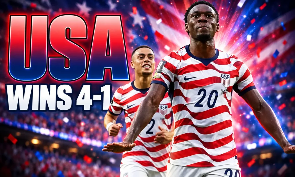 USA Paraguay 4-1 World Cup opener betting result