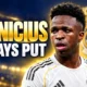 Vinicius Junior Real Madrid contract extension Arsenal chase