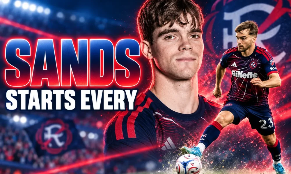 Will Sands New England Revolution contract extension 2026