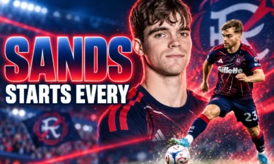 Will Sands New England Revolution contract extension 2026