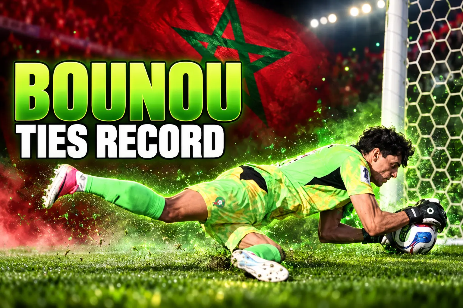 Yassine Bounou penalty save Kylian Mbappe World Cup