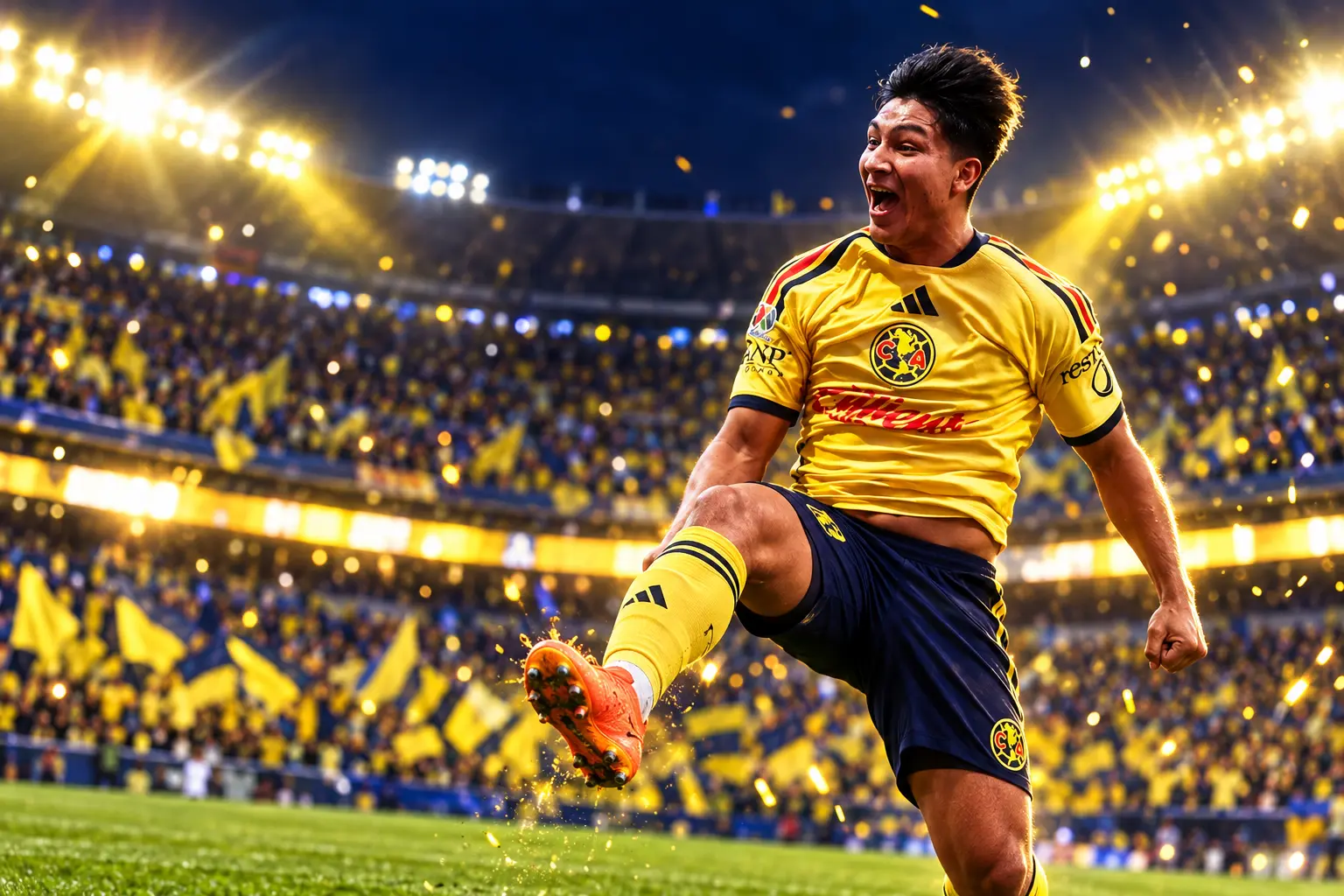 Alejandro Cárdenas first Liga MX goal América