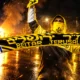 Beitar Jerusalem AEK Larnaca fans street fight