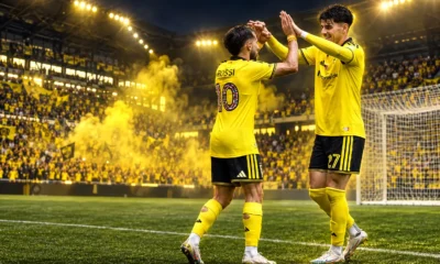 Columbus Crew Burnley 1-1 Adewumi equalizer