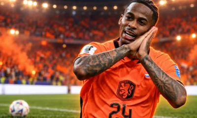 Crysencio Summerville two World Cup goals Netherlands call-up