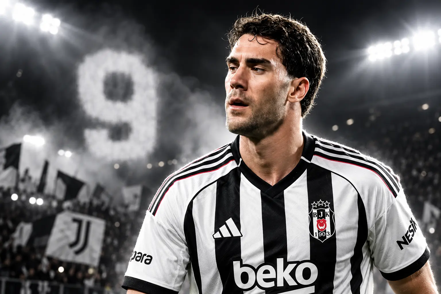 Dusan Vlahovic Juventus free transfer to Besiktas