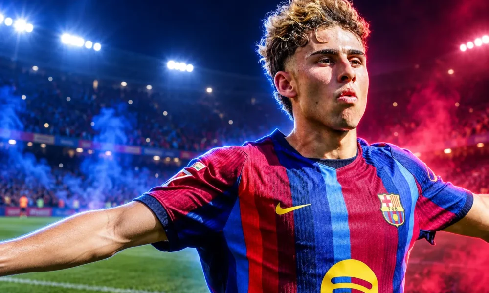 Fermin Lopez two goals Elche Barcelona 5-0 return