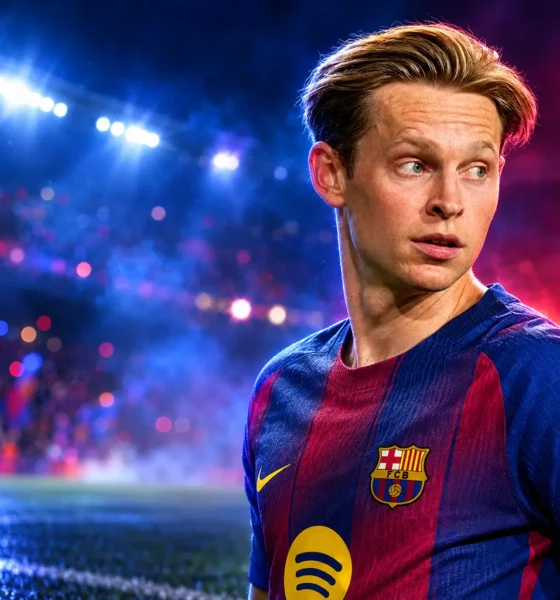 Frenkie de Jong right-knee MCL tear World Cup