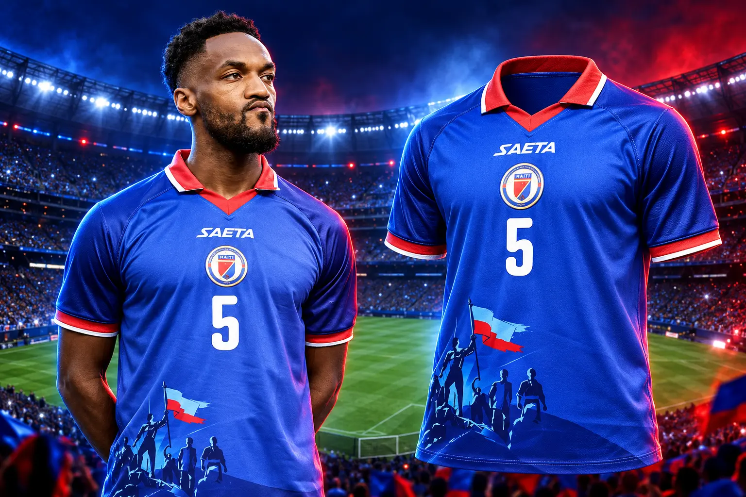 Haiti World Cup jersey Vertières mural FIFA ban
