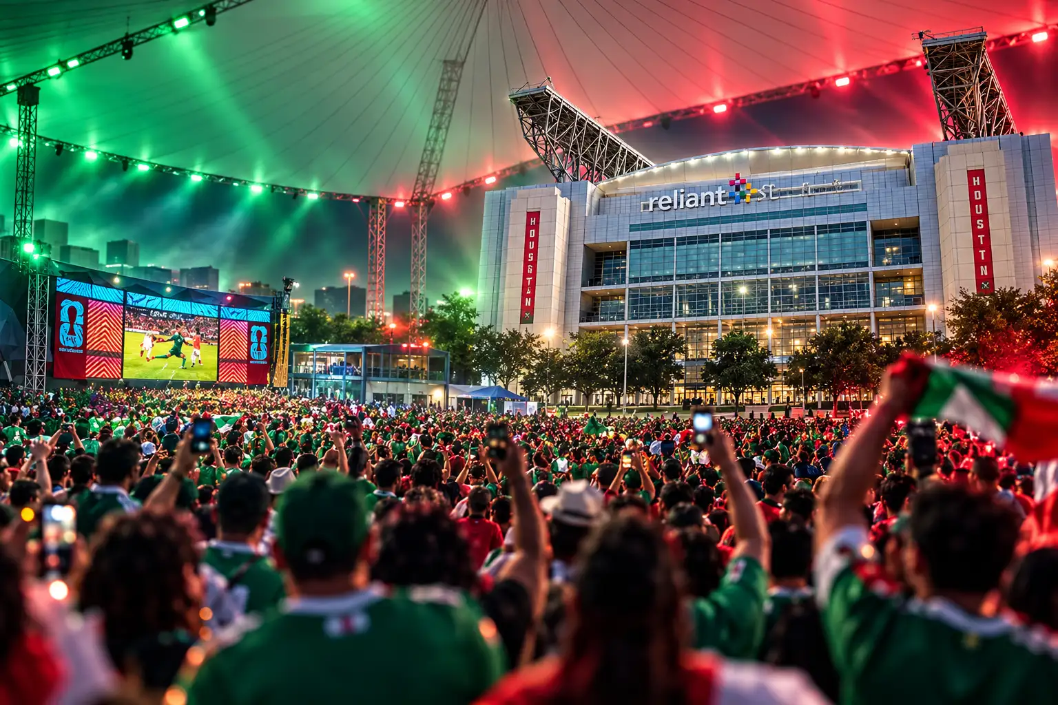 Houston World Cup 1 million participants EaDo fan festival