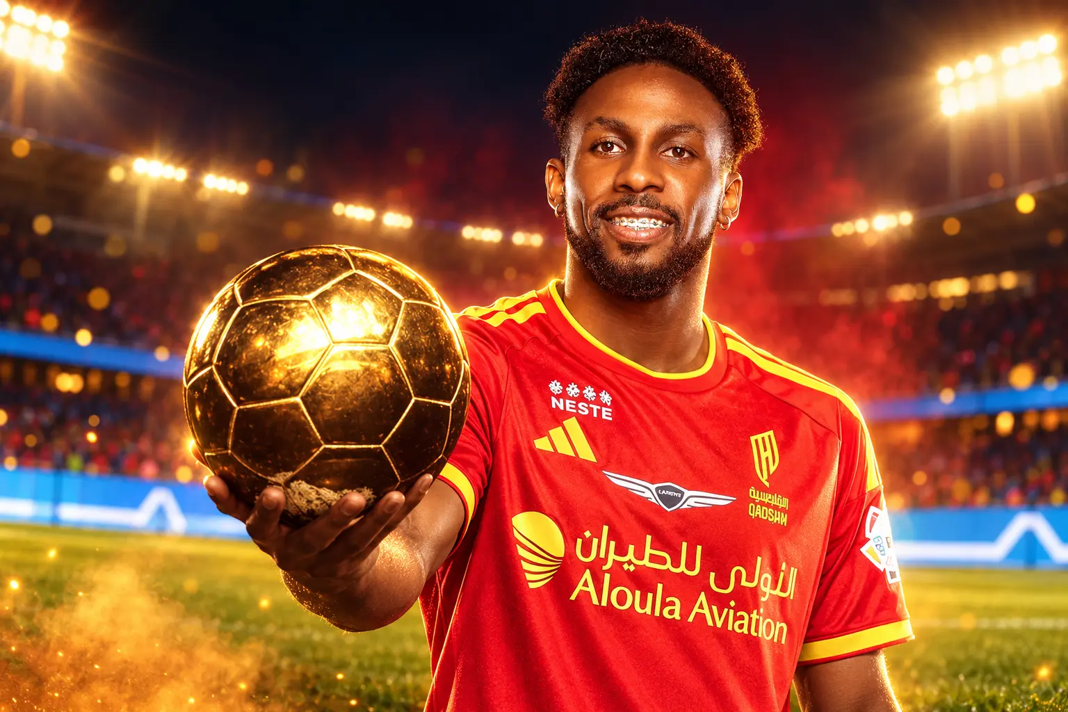 Julian Quinones Al-Qadsiah Ballon d'Or Villa transfer