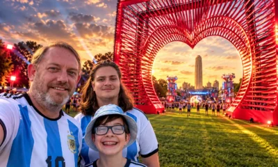Kansas City FIFA Fan Festival 65-foot heart