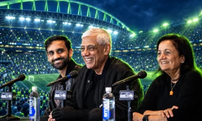 Khosla family 9.612 billion Seattle Seahawks Lumen Field deal