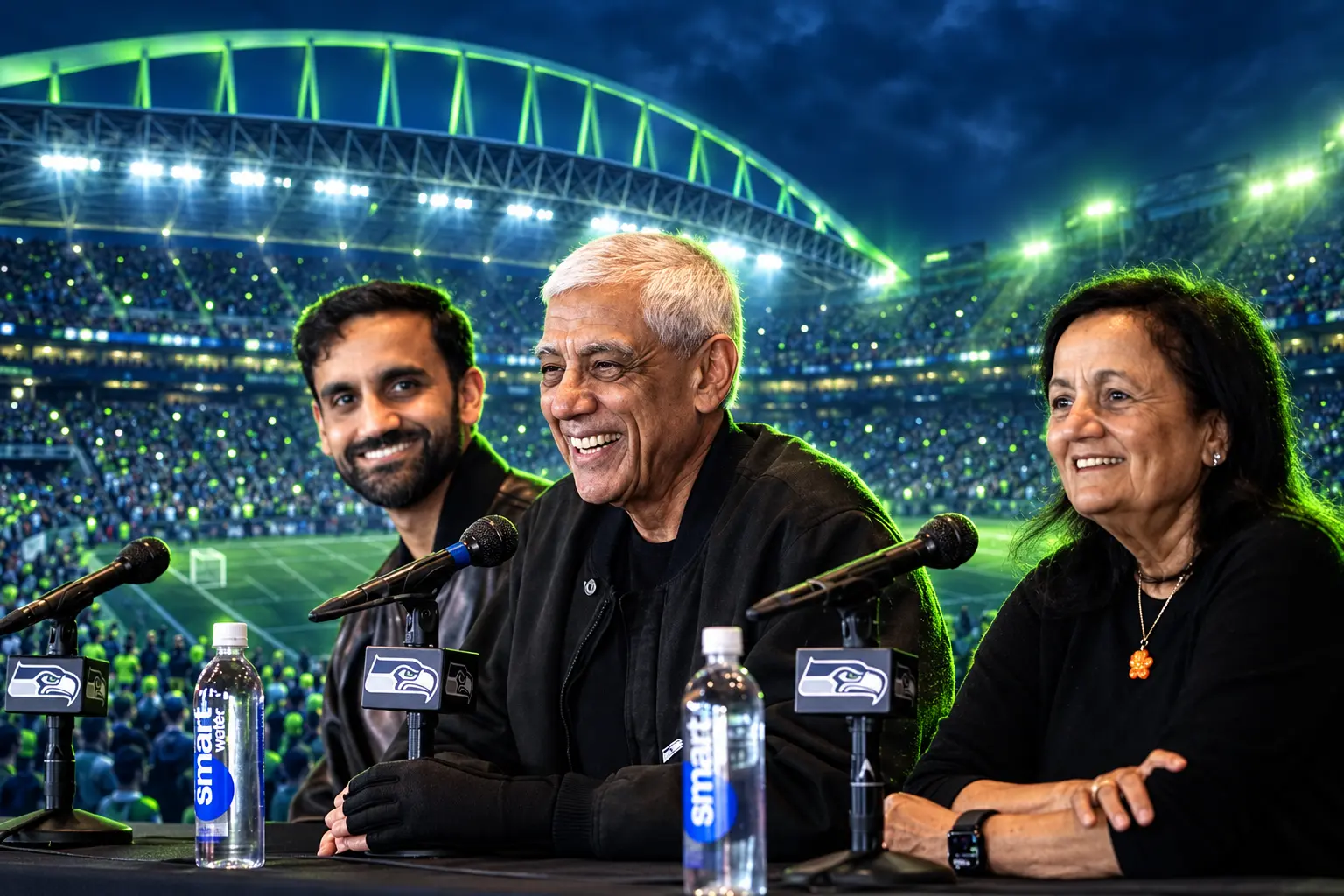 Khosla Seahawks sale Sounders 25 percent stake