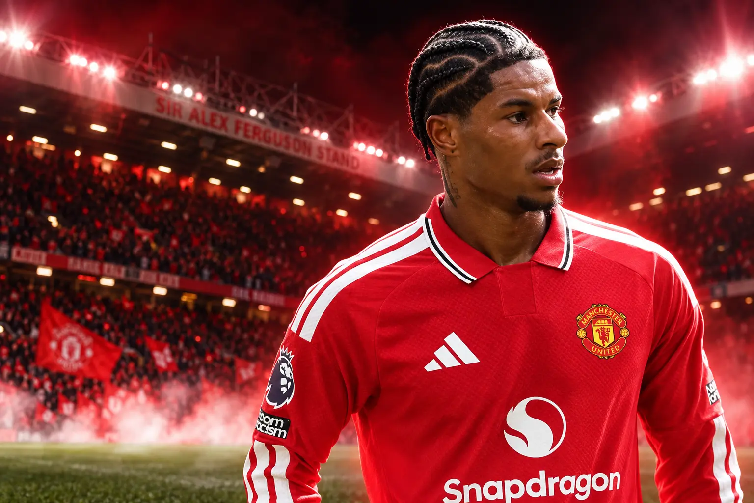 Marcus Rashford Manchester United return after Barcelona option