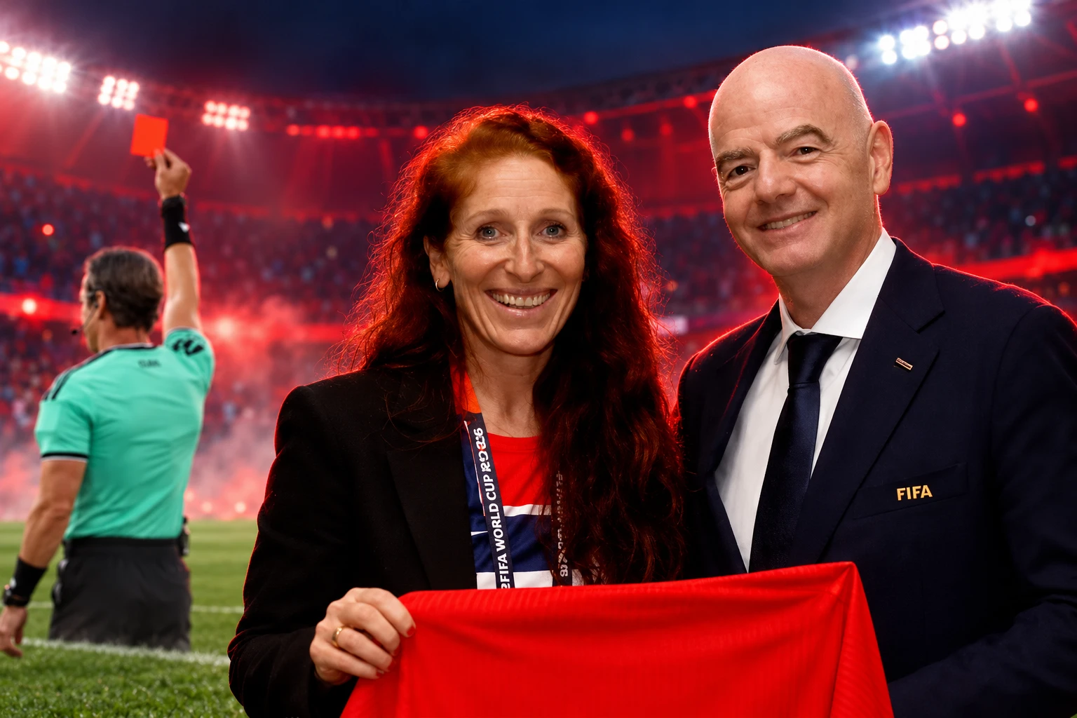 Norway FIFA ethics complaint Balogun Trump ban