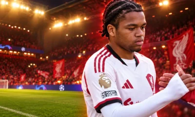 Rio Ngumoha Champions League start for Liverpool at Anfield