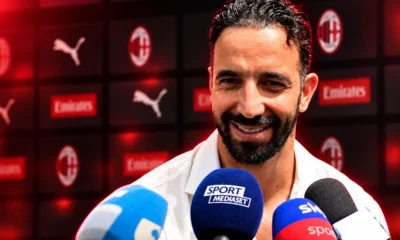Amorim owns United mistakes at Milan press conference