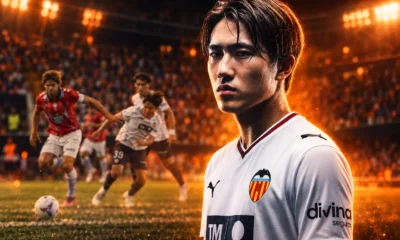 Ryunosuke Sato starts for Valencia at 19