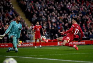 La jugada que le dió el triunfo al Liverpool.