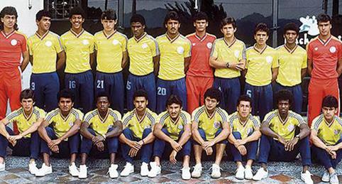 Colombia campeón del Sudamericano de 1987