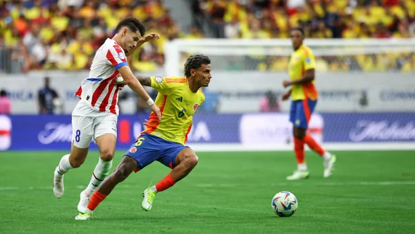 Colombia y Paraguay se vieron las caras en la eliminatoria